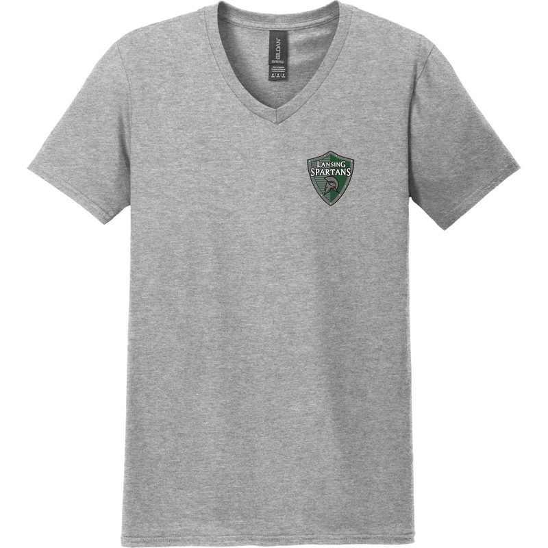 Lansing Spartans Softstyle V-Neck T-Shirt