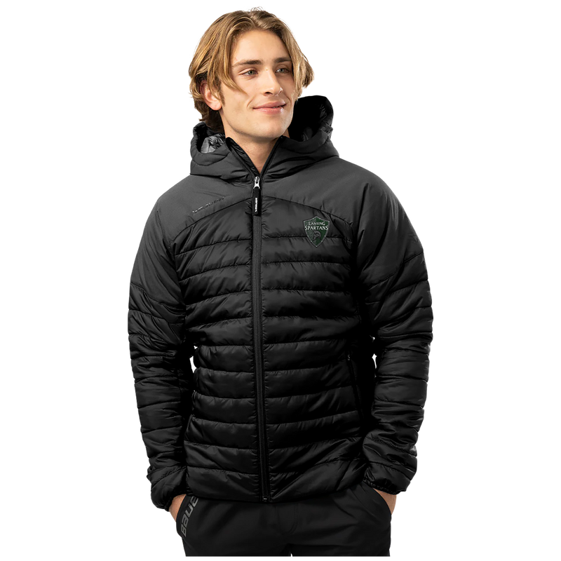 Lansing Spartans Bauer Youth Team Puffer Jacket