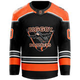 Biggby Bombers Tier 2 Girls Youth Player Sublimated Jersey