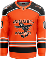 Biggby Bombers Tier 3 Girls Youth Goalie Sublimated Jersey