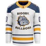 Biggby Bulldogs Tier 3 Youth Goalie Hybrid Jersey