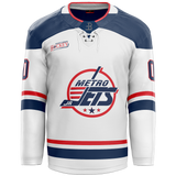 Metro Jr. Jets Girls Youth Goalie Sublimated Jersey