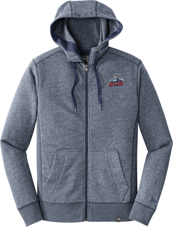 Hartford Jr. Wolfpack New Era French Terry Full-Zip Hoodie