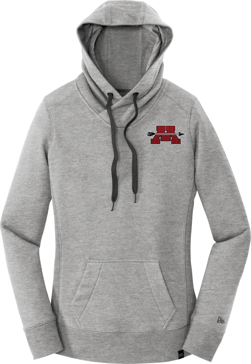 Mercer Arrows New Era Ladies French Terry Pullover Hoodie