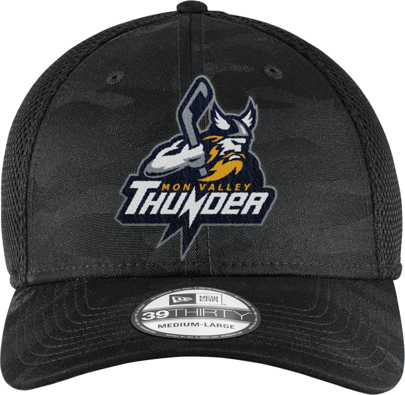 Mon Valley Thunder New Era Tonal Camo Stretch Tech Mesh Cap