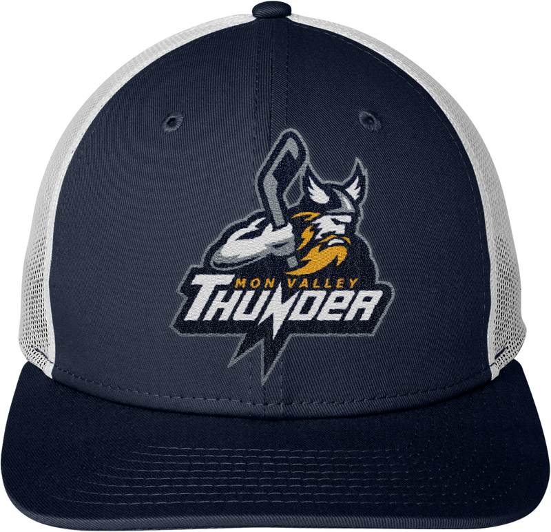 Mon Valley Thunder New Era Snapback Low Profile Trucker Cap