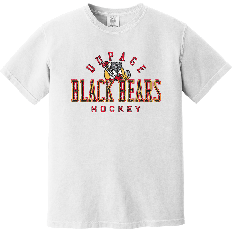 Dupage Black Bears Heavyweight Ring Spun Tee