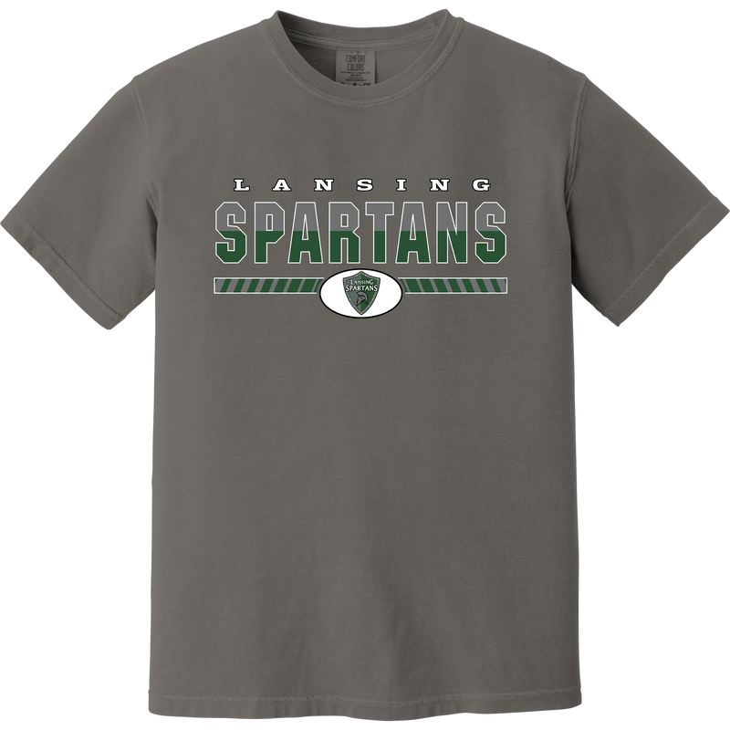 Lansing Spartans Heavyweight Ring Spun Tee