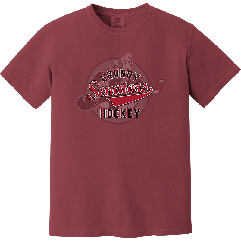 Grundy Senators Heavyweight Ring Spun Tee