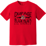 Dupage Black Bears Heavyweight Ring Spun Tee