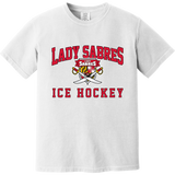 SOMD Lady Sabres Heavyweight Ring Spun Tee