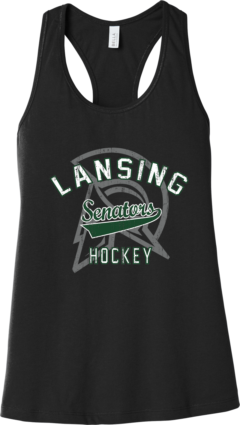 Lansing Senators Womens Jersey Racerback Tank