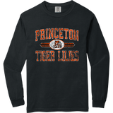 Princeton Tiger Lilies Heavyweight Ring Spun Long Sleeve Tee