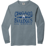 Chicago Bulldogs Heavyweight Ring Spun Long Sleeve Tee