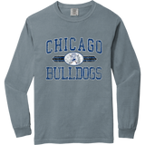 Chicago Bulldogs Heavyweight Ring Spun Long Sleeve Tee
