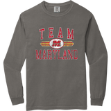 Team Maryland Heavyweight Ring Spun Long Sleeve Tee