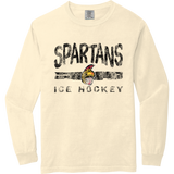 Seacoast Spartans (Ice Hockey) Heavyweight Ring Spun Long Sleeve Tee