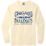 Chicago Bulldogs Heavyweight Ring Spun Long Sleeve Tee
