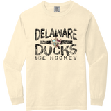 Delaware Ducks Heavyweight Ring Spun Long Sleeve Tee