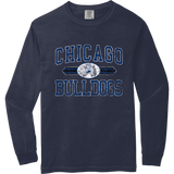 Chicago Bulldogs Heavyweight Ring Spun Long Sleeve Tee