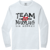 Team Maryland Heavyweight Ring Spun Long Sleeve Tee