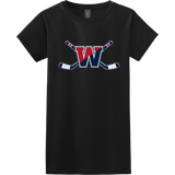 Wall Hockey Softstyle Ladies T-Shirt