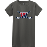 Wall Hockey Softstyle Ladies T-Shirt