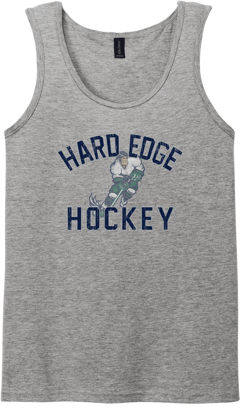 Hard Edge Hockey Softstyle Tank Top