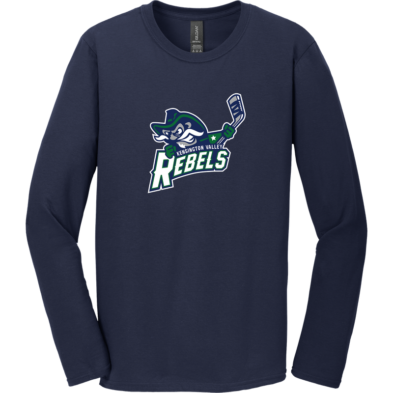 Kensington Valley Rebels Softstyle Long Sleeve T-Shirt