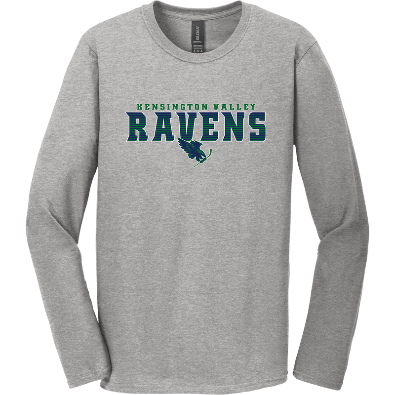 Kensington Valley Ravens Softstyle Long Sleeve T-Shirt