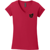 Strathroy Rockets Softstyle Ladies Fit V-Neck T-Shirt