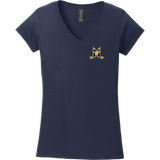 Marlboro Hockey Softstyle Ladies Fit V-Neck T-Shirt