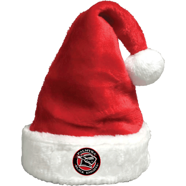 Palmyra Black Knights Plush Santa Hat