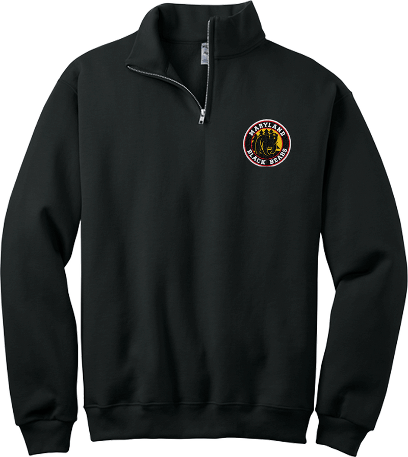 Maryland Black Bears NuBlend 1/4-Zip Cadet Collar Sweatshirt