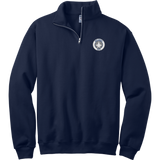 NJ Jets NuBlend 1/4-Zip Cadet Collar Sweatshirt