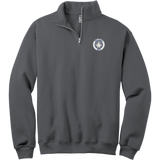 NJ Jets NuBlend 1/4-Zip Cadet Collar Sweatshirt