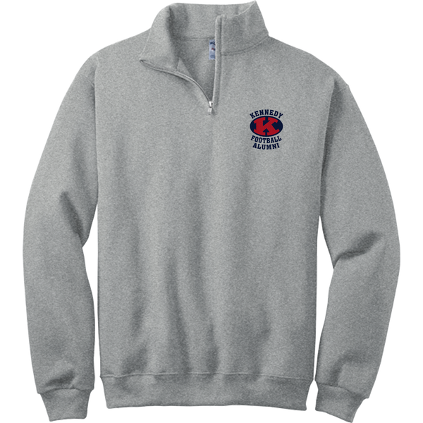 JFK Knights Football Alumni NuBlend 1/4-Zip Cadet Collar Sweatshirt