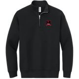 King Cobras Youth NuBlend 1/4-Zip Cadet Collar Sweatshirt