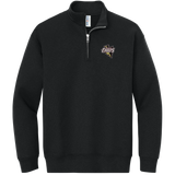 Mercer Chiefs Youth NuBlend 1/4-Zip Cadet Collar Sweatshirt