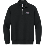 Wall Hockey Youth NuBlend 1/4-Zip Cadet Collar Sweatshirt