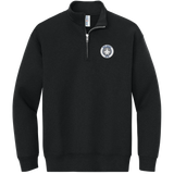 NJ Jets Youth NuBlend 1/4-Zip Cadet Collar Sweatshirt
