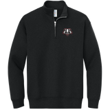 Scary Badgers Youth NuBlend 1/4-Zip Cadet Collar Sweatshirt