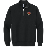 SOMD Lady Sabres Youth NuBlend 1/4-Zip Cadet Collar Sweatshirt