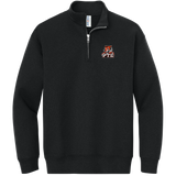 Princeton Tiger Lilies Youth NuBlend 1/4-Zip Cadet Collar Sweatshirt