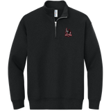 NJ Valkyries Youth NuBlend 1/4-Zip Cadet Collar Sweatshirt