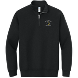 Delaware Jr. Blue Hens Youth NuBlend 1/4-Zip Cadet Collar Sweatshirt