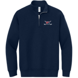 Wall Hockey Youth NuBlend 1/4-Zip Cadet Collar Sweatshirt