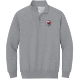Wall Hockey Youth NuBlend 1/4-Zip Cadet Collar Sweatshirt