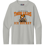 Princeton Tiger Lilies Youth Cooling Performance Long Sleeve Tee