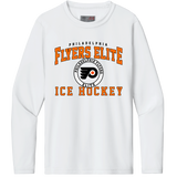 Philadelphia Flyers Elite Youth Cooling Performance Long Sleeve Tee